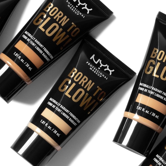 NYX Born To – Glow! Optima Beauty Radiant Supply 1.01oz Naturally Foundation