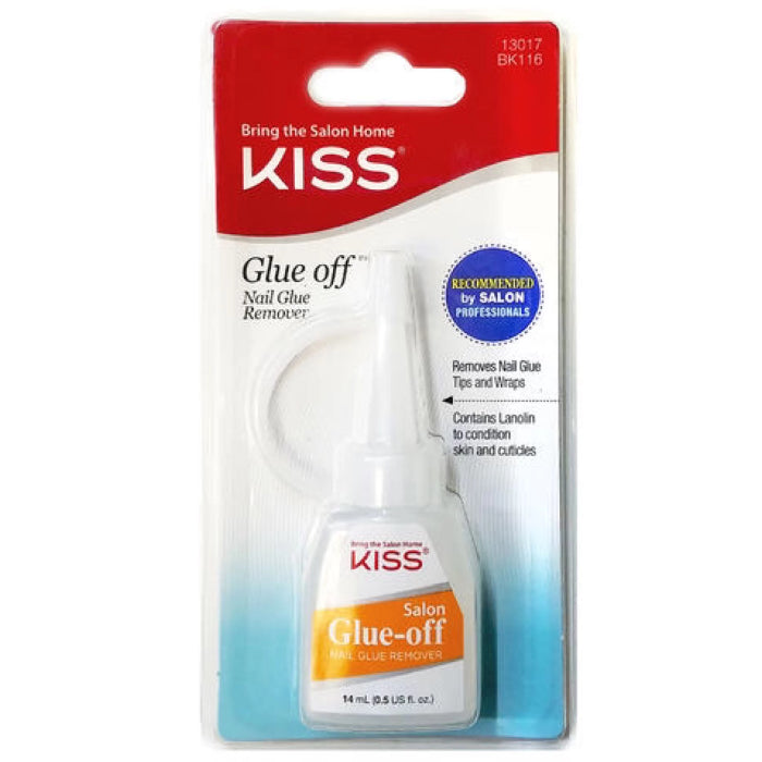 Bring The Salon Home Kiss Salon Glue-Off Nail Glue Remover 0.5oz