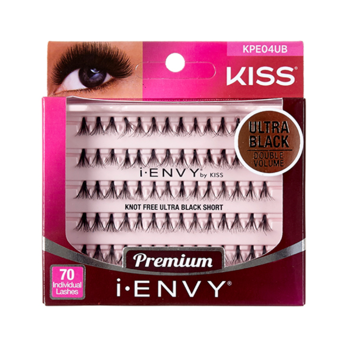iEnvy Ultra Black Knot Free Individual Lashes Optima Beauty Supply