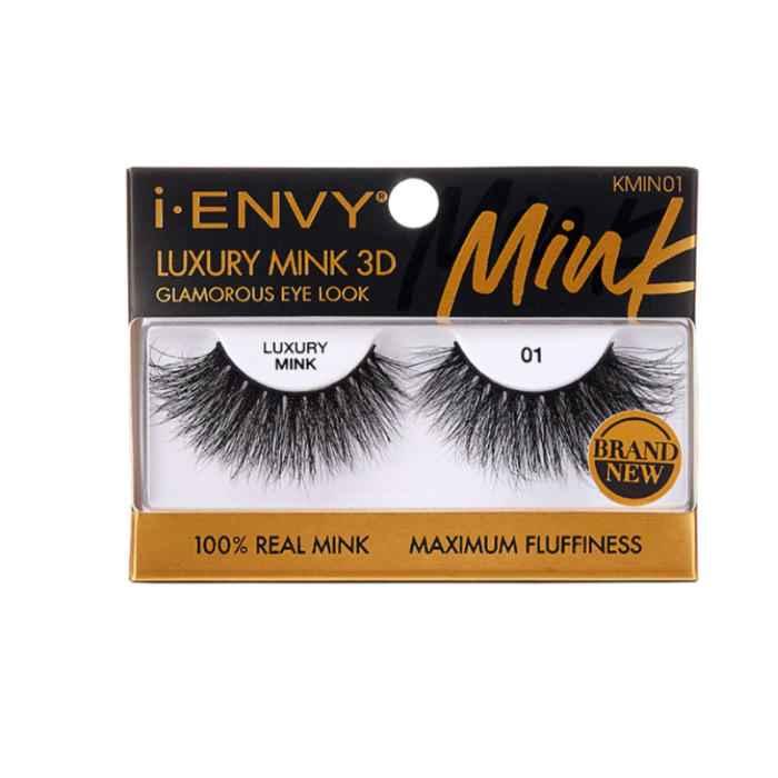 iEnvy by Kiss Luxury Mink 3D Eyelashes Optima Beauty Supply
