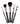 Sigma Basic Face Kit Professional Brush Collection